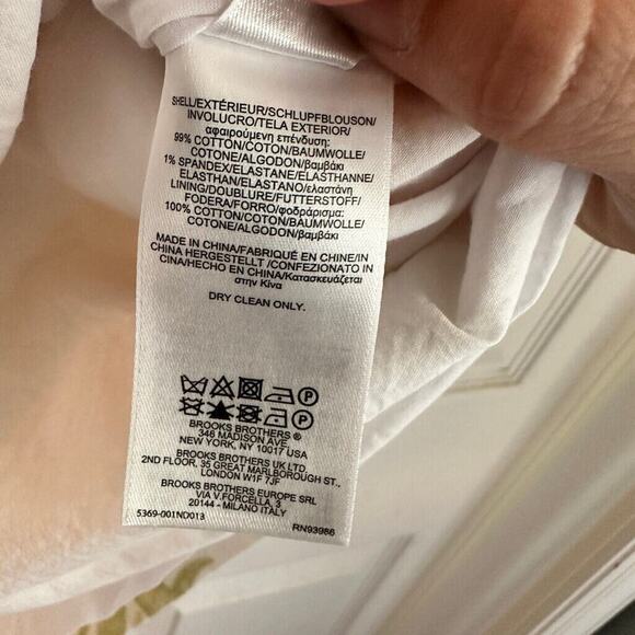 Brooks Brothers Women's Pineapple Summer Shift Dress Size 2 Petite Preppy Style - Picture 4 of 6